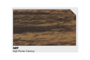 LISTWA PRZYPODŁOGOWA CEZAR 60 407 MAT DĄB PORTER CIEMNY