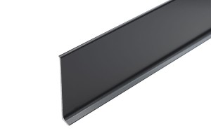 LISTWA PRZYPODŁOGOWA ALUMINIOWA LP80 SZARY CIEMNY 80mm