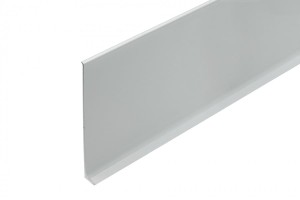 LISTWA PRZYPODŁOGOWA ALUMINIOWA LP100 SZARY JASNY