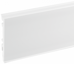 Listwa przypodłogowa PVC MASTERLINE  Biały RAL 9003 Mat 2.2mb