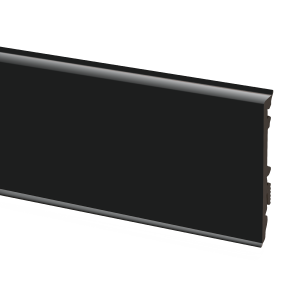 Listwa przypodłogowa PVC MASTERLINE  Czarny RAL 9005 Mat 2.2mb 