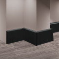 Listwa przypodłogowa PVC MASTERLINE  L= 2,20m Czarny RAL 9005 Mat.png