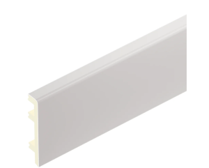 Listwa przypodłogowa Status Line PVC 80x15mm Cezar Kaszmir Szary półmat 2,20m