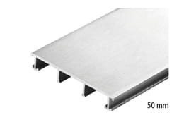 INOX DECOR AL 50mm  SZAMPAN   C-32  2.5 m   