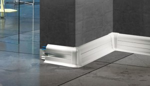 LISTWA PRZYPODŁOGOWA ALUMINIOWA LP55