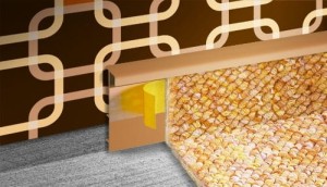 LISTWA DYWANOWA  OŻEBROWANA BIAŁA 101  2.5m 